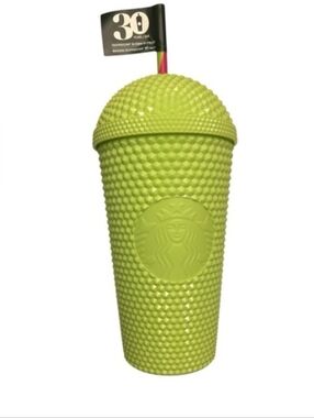 Starbucks Limited Edition 30th Anniversary Frappacino Studded Tumbler Dome Lid